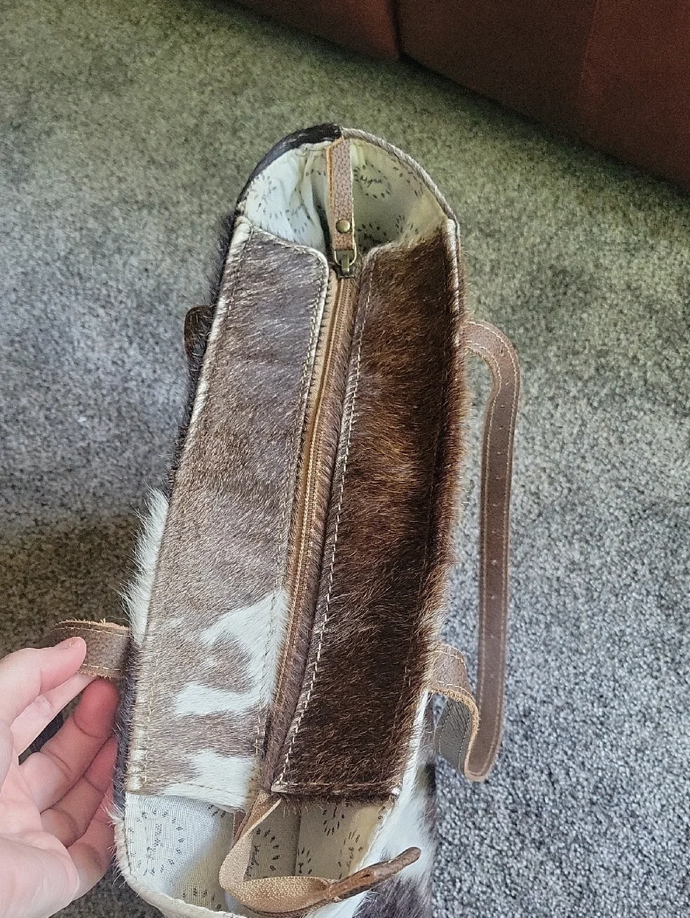 Myra Cowhide Bag - Picture 7 of 10
